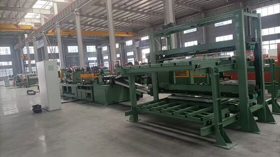 JY-400 Double Shear Four Punch Cut-to-Length Line (Reverse Stacking Type)
